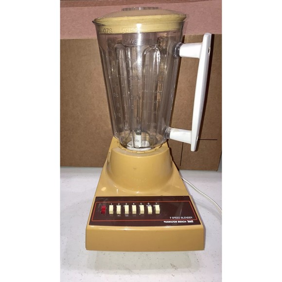 VTG Hamilton Beach 7 Speed Blender Scovill Model 600 - 1 Used READ Vintage - Picture 1 of 10